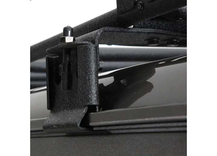 18-C WRANGLER JL 4DR DEFENDER RACK WELDED ONE-PC ROOF RACK; TEXTURED BLACK POWDER COAT