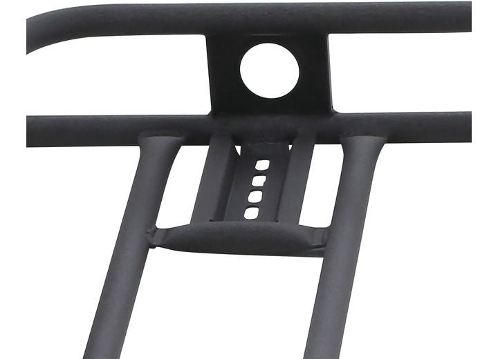 18-C WRANGLER JL 4DR DEFENDER RACK WELDED ONE-PC ROOF RACK; TEXTURED BLACK POWDER COAT