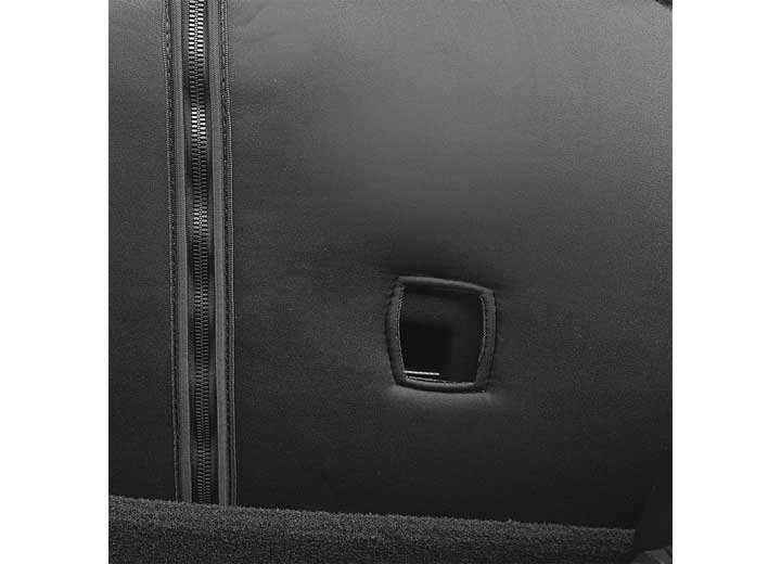 18-C WRANGLER JL 4DR NEOPRENE FRONT AND REAR SEAT COVER KIT; BLACK/BLACK