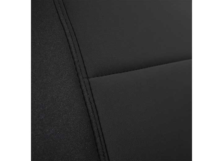 18-C WRANGLER JL 4DR NEOPRENE FRONT AND REAR SEAT COVER KIT; BLACK/BLACK