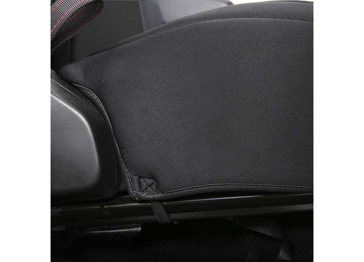 18-C WRANGLER JL 4DR NEOPRENE FRONT AND REAR SEAT COVER KIT; BLACK/BLACK