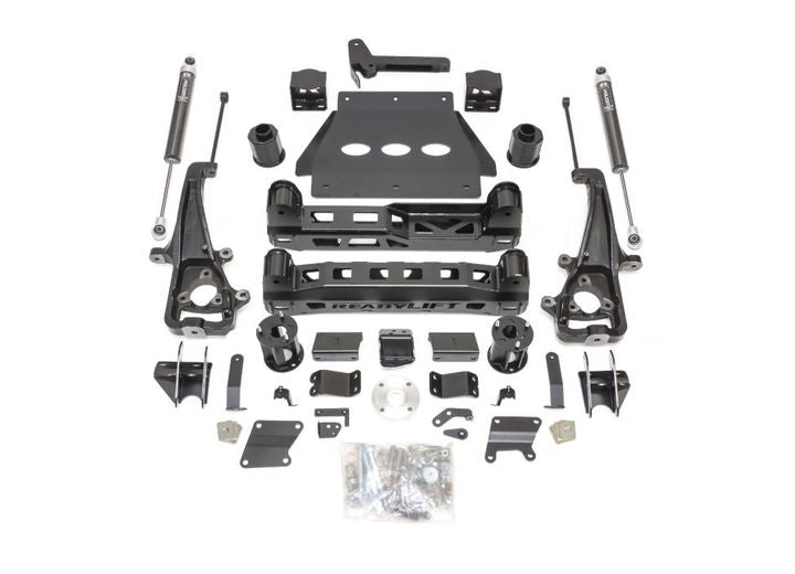 ReadyLift Suspension - 19 - C DODGE/RAM 1500 4WD 6.0IN W/FACTORY AIR SUSP LIFT KIT W/FALCON 1.1 MONOTUBE SHOCKS