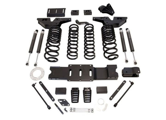 ReadyLift Suspension - 19 - C DODGE/RAM 2500 4WD 4.5IN COIL LIFT KIT - FRT/RR TRACK BAR BRKT, FRT/RR COIL S