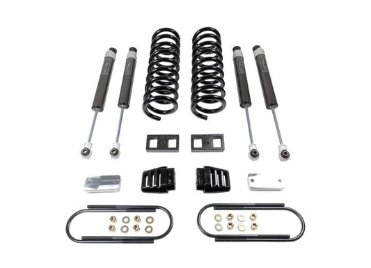 ReadyLift Suspension - 19 - C DODGE/RAM 3500 4WD 3IN COIL LIFT KIT - FRONT COILS/REAR BLOCKS, RADIUS ARM DR