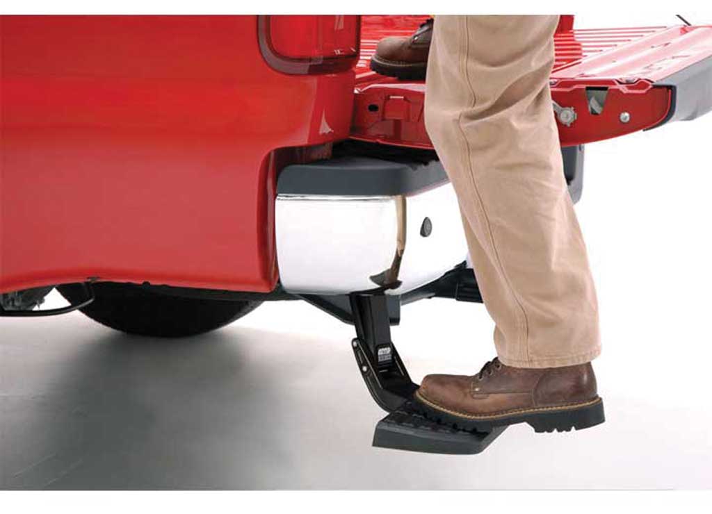 19-C RAM 1500 BEDSTEP WORKS W/ SINGLE AND DUAL EXHAUST Amp Research