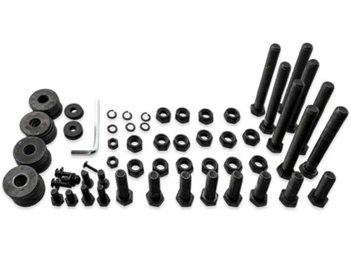 19-C RAM 2500/3500 AMBUSH FRONT BUMPER (NON-WINCH) BLACK Body Armor 4x4