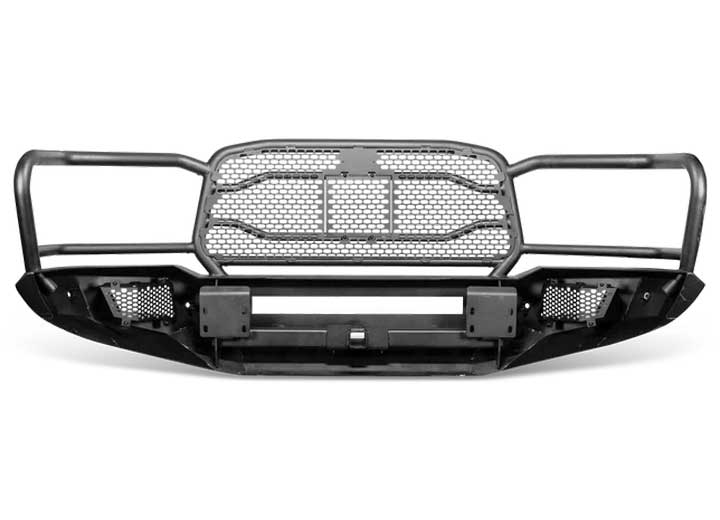 19-C RAM 2500/3500 AMBUSH XT FRONT BUMPER (NON-WINCH) BLACK Body Armor 4x4