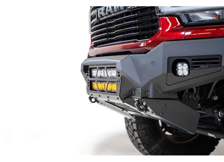 19-C RAM 2500/3500 BOMBER FRONT BUMPER HAMMER BLACK Addictive Desert