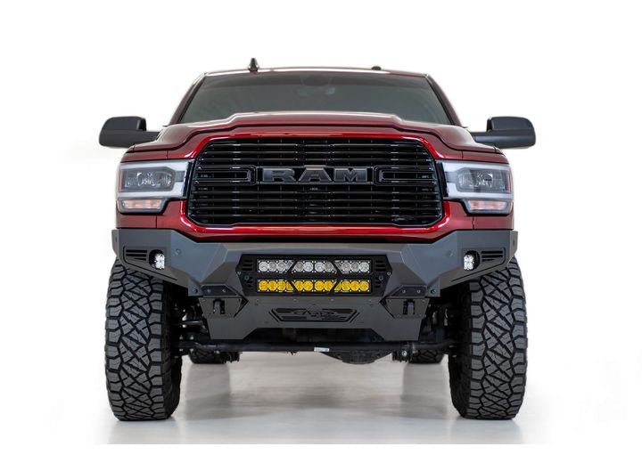 Addictive Desert - 19 - C RAM 2500/3500 BOMBER FRONT BUMPER HAMMER BLACK
