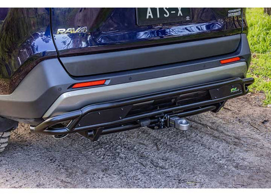 19-C RAV4 ATS REAR BUMPER PROTECTOR WITH HITCH RECEIVER