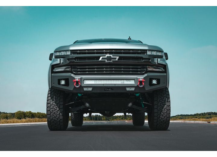 19-C SILVERADO 1500 AMBUSH SERIES FRONT BUMPER(NON-WINCH) Body Armor 4x4