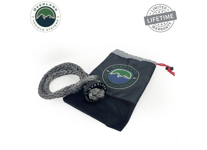 Lightweight 41,000 LB Soft Shackle with Collar - 22" Storage Bag Included