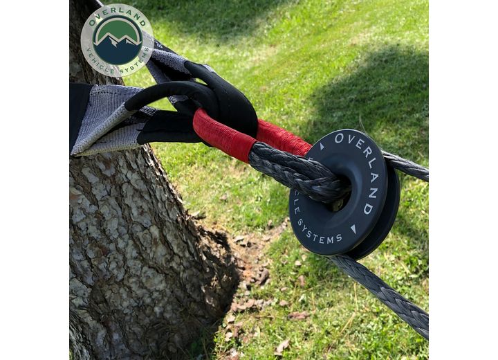 Lightweight 41,000 LB Soft Shackle with Collar - 22" Storage Bag Included