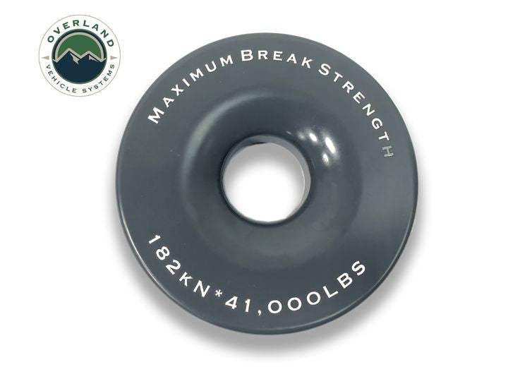 High-Strength 4.00in Recovery Ring with 41,000 lb Capacity and Storage Bag