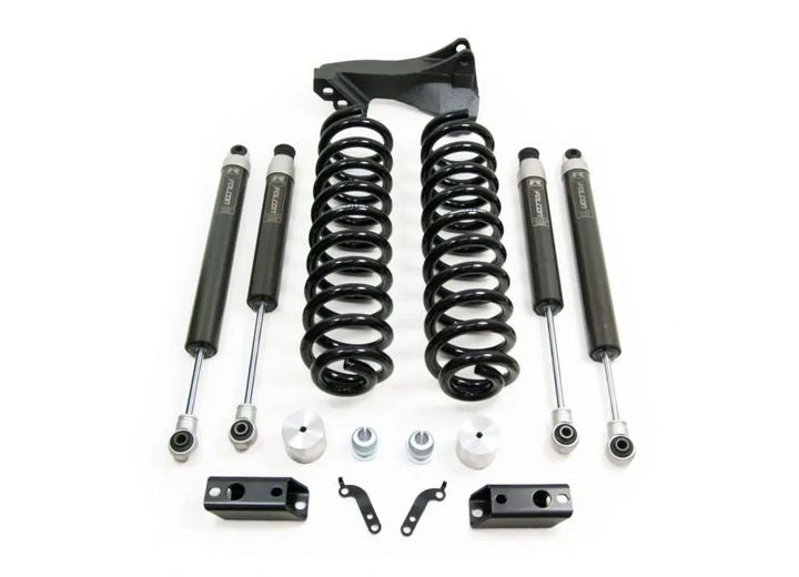 20-22 F250/F350/F450 DIESEL 2.5IN COIL SPRING FRT LIFT KIT W/FALCON SHOCKS & FRT ReadyLift Suspension