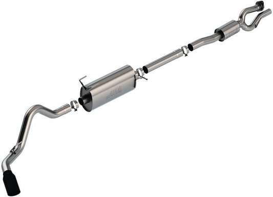 20-C F-250/F-350 Super Duty 7.3L V8 Cat-Back S-Type Exhaust System with Black Tip for Enhanced Performance