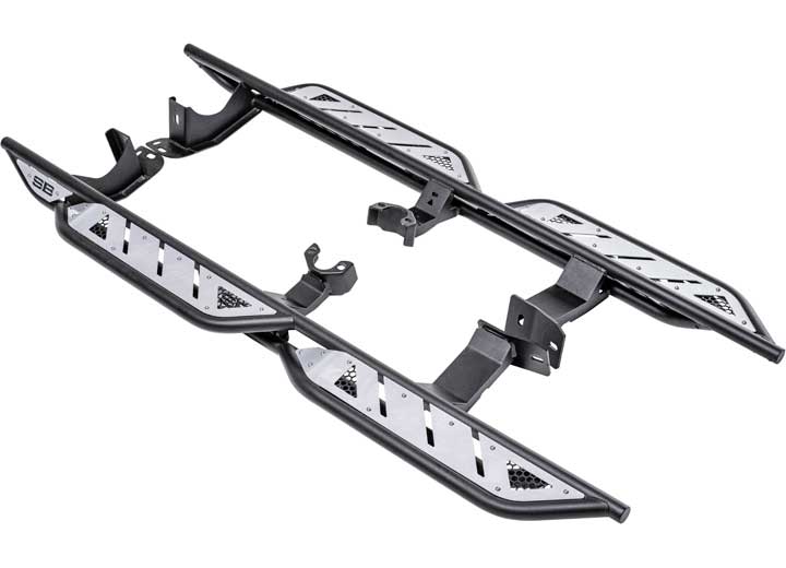 20-C GLADIATOR JT 4DR APOLLO ROCK SLIDERS WITH STEPS; PAIR
