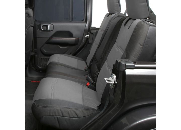 Smittybilt - 20 - C GLADIATOR JT GEN2 NEOPRENE FRONT/REAR SEAT COVER; CHARCOAL/BLACK