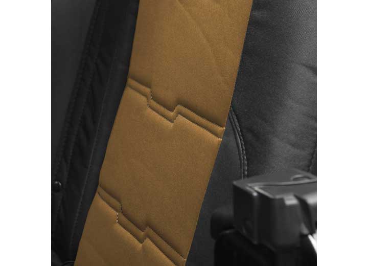 Smittybilt - 20 - C GLADIATOR JT GEN2 NEOPRENE FRONT/REAR SEAT COVER; TAN/BLACK