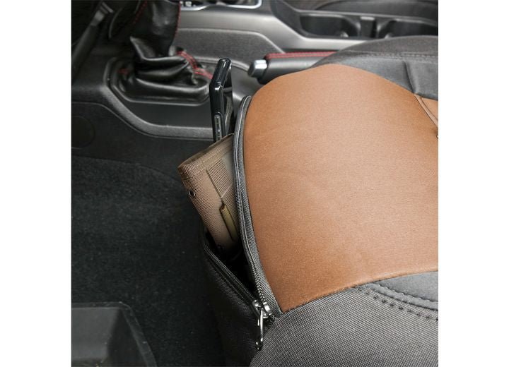 Smittybilt - 20 - C GLADIATOR JT GEN2 NEOPRENE FRONT/REAR SEAT COVER; TAN/BLACK