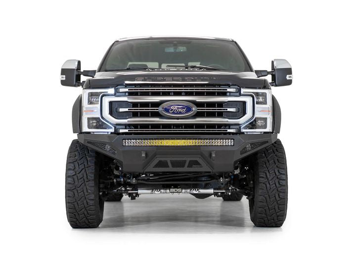 20-C SD STEALTH FIGHTER FRONT BUMPER W/10 DUALLY/UNIVERSAL 40IN MOUNTS W/D-RING CLEVIS MOUNTS Addictive Desert