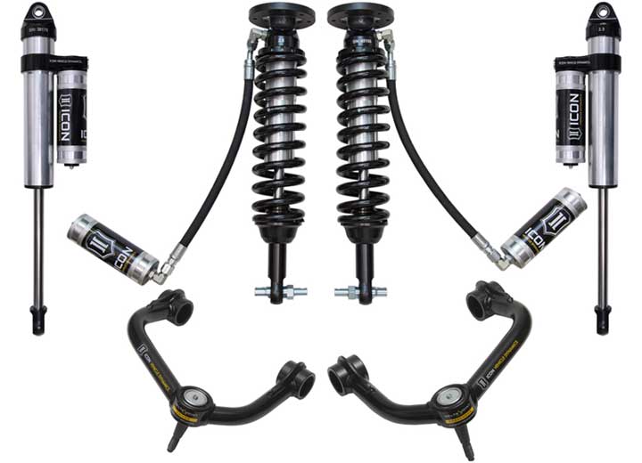 2015-UP FORD F150 4WD 2-2.63" HIGH-PERFORMANCE STAGE 4 SUSPENSION SYSTEM WITH TUBULAR UCA Icon Vehicle Dynamics