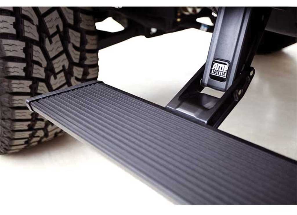 Amp Research - 2018 RAM 1500/08 - C RAM 2500/3500(NOT MEGA W/FACTORY AIR RIDE)PLUG & PLAY SYSTEM