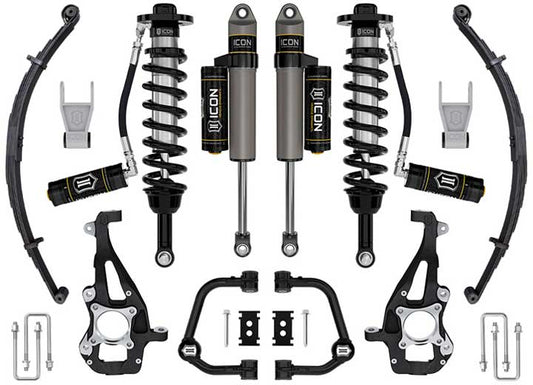 2021-2023 Ford F150 4WD Stage 3 Tubular UCA & Leaf Pack Suspension Lift Kit