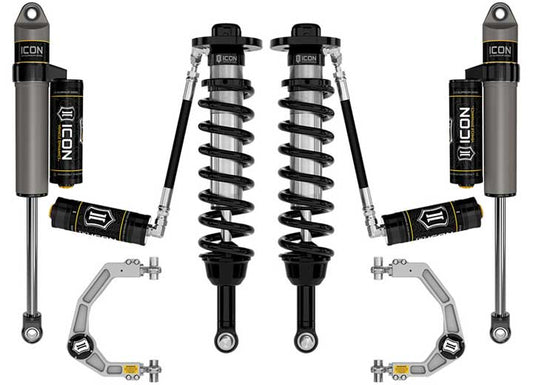 2021 Ford F150 4WD Stage 3 Adjustable Suspension System with Billet Upper Control Arms