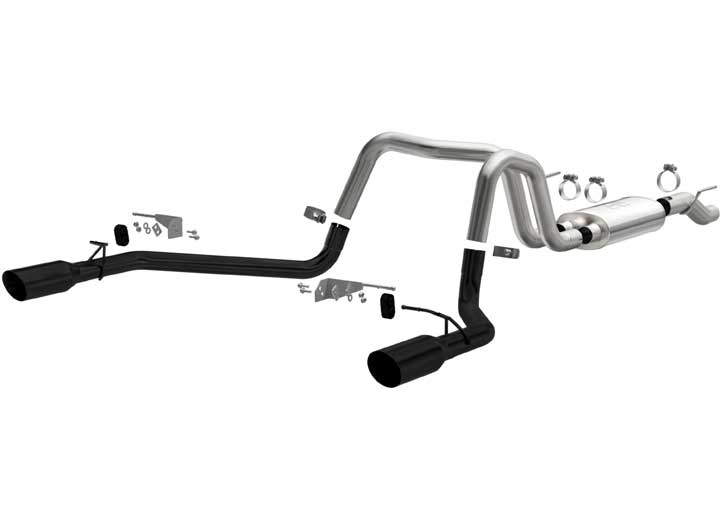 MagnaFlow Exhaust Systems - 21 - 22 F - 150 STREET SERIES CAT - BACK EXHAUST SYSTEM BLACK