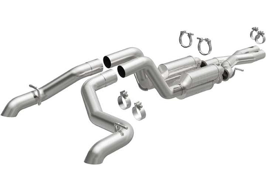 21-22 WRANGLER ROCK CRAWLER SERIES CAT-BACK EXHAUST SYSTEM