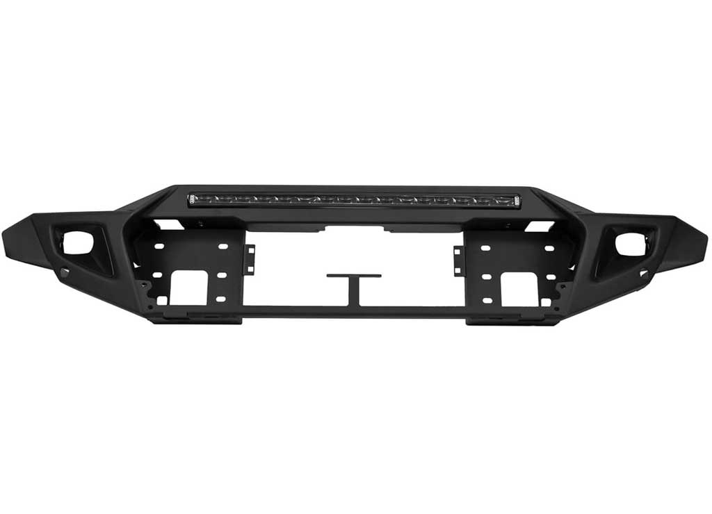 21-23 BRONCO NON-WINCH FRONT BUMPER FOR WIDE FLARE MODELS W/ LED LIGHT BAR TWIN JACK POINTS ARB Usa/Old Man Emu