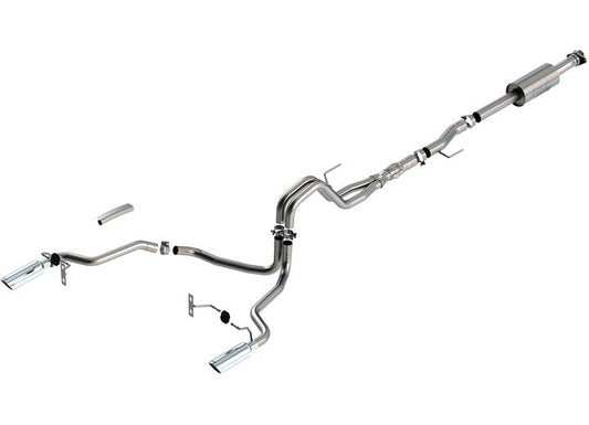 21-C F-150 5.0L V8 Cat-Back ATAK Exhaust System for 4DR CC SB EC STB SS Performance Boost
