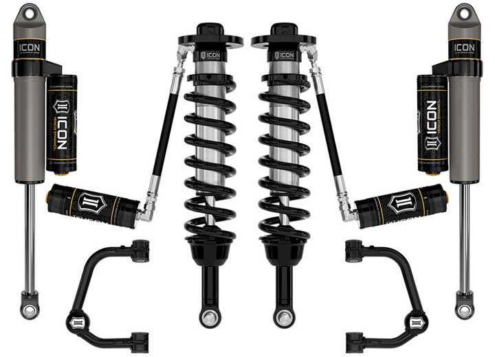21-C F150 4WD Stage 3 Off-Road Suspension Kit with Tubular Upper Control Arms Icon Vehicle Dynamics