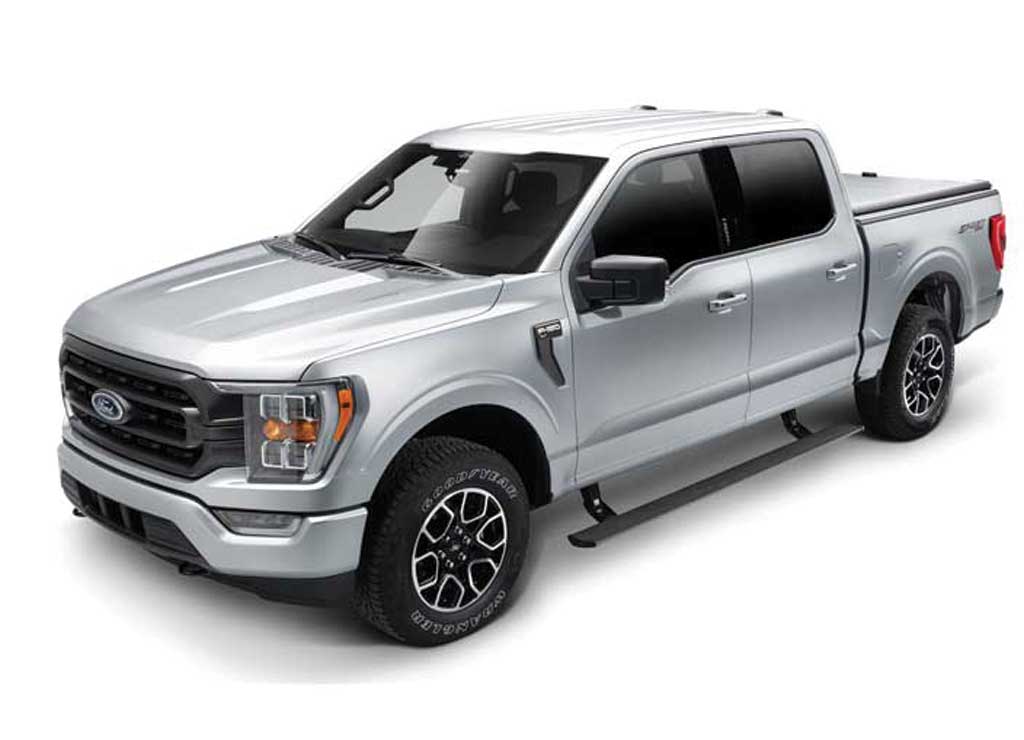 Amp Research - 21 - C F150 POWERSTEP PLUG - N - PLAY INCL OEM STYLE ILLUMINATION