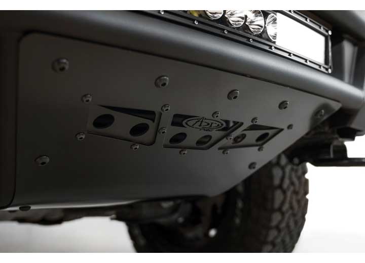 21-C F150 PRO BOLT ON FRONT BUMPER BLACK POWDER COAT