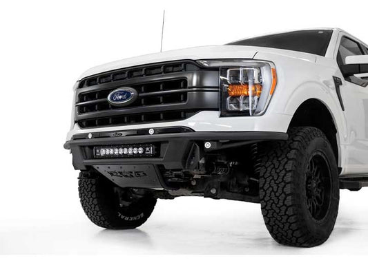 21-C F150 PRO BOLT ON FRONT BUMPER BLACK POWDER COAT