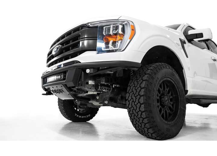 21-C F150 PRO BOLT ON FRONT BUMPER BLACK POWDER COAT Addictive Desert