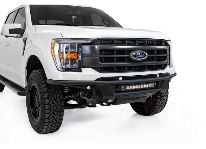 21-C F150 PRO BOLT ON FRONT BUMPER BLACK POWDER COAT