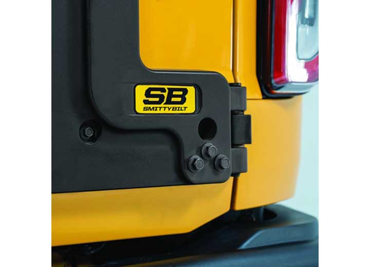 Smittybilt HD Pivot Tire Carrier - Black, 2021-2025 Ford Bronco