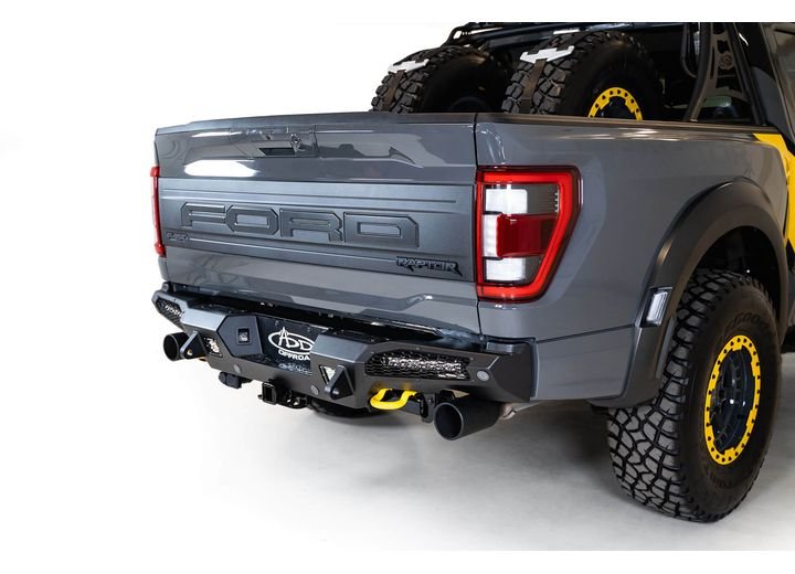 21-C FORD RAPTOR HONEYBADGER REAR BUMPER HAMMER BLACK POWDERCOAT FINSH
