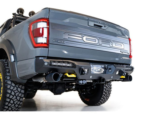 21-C FORD RAPTOR HONEYBADGER REAR BUMPER HAMMER BLACK POWDERCOAT FINSH