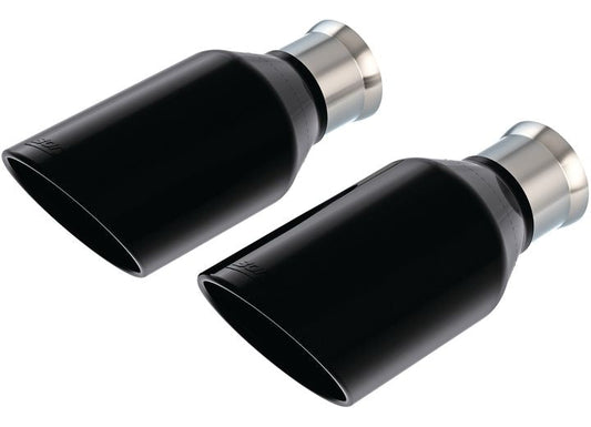 21-C RAM 1500 5IN BLACK CHROME-PLATED 304SS EXHAUST TIPS
