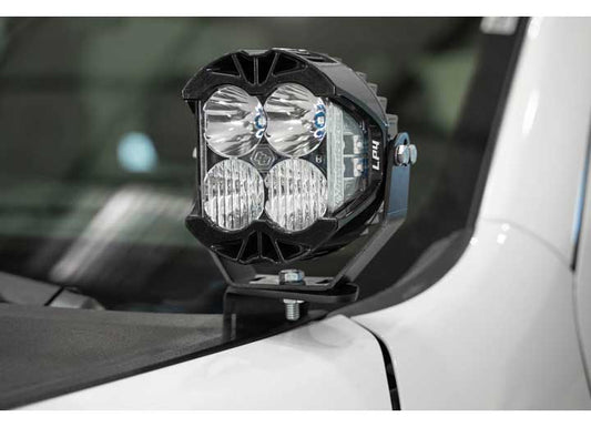 21-C RAM 1500 TRX DITCH LIGHT BRACKETS BLACK