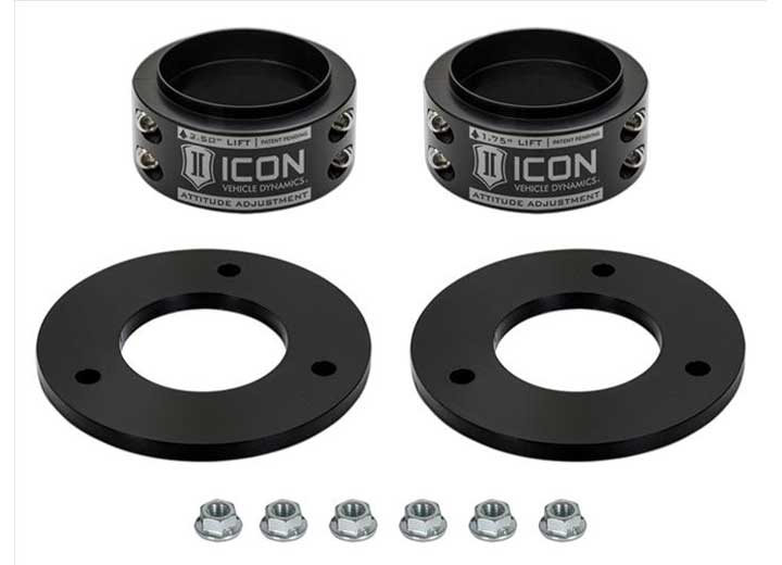 21-C RAPTOR .5-2.50IN AAC FRONT LEVELING KIT, NON 37 PACK