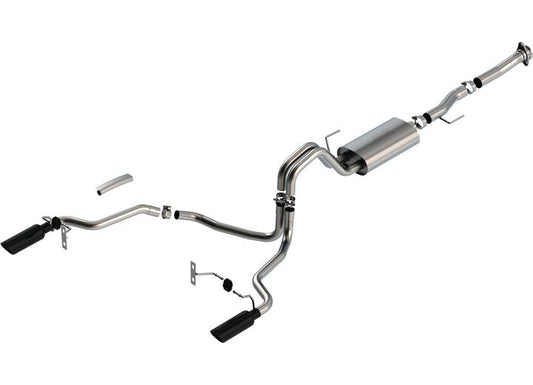 21-Current F-150 5.0L V8 2-Door Regular Cab Short Bed Cat-Back S-Type Exhaust System