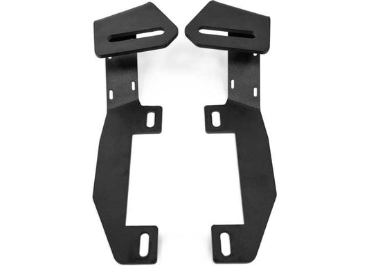 22-C SILVERADO/SIERRA 1500 DITCH LIGHT BRACKETS BLACK