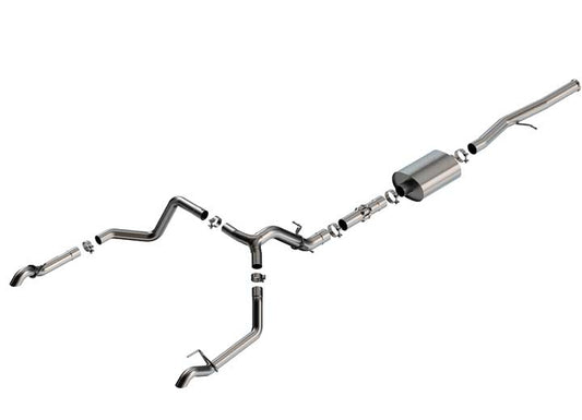 22-C Silverado/Sierra 1500 ZR2/AT4X 6.2L V8 Cat-Back ATAK Exhaust System with Turndown Tip
