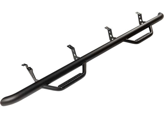 22-C TOYOTA TUNDRA NERF STEP TEXTURED ROUND BLACK