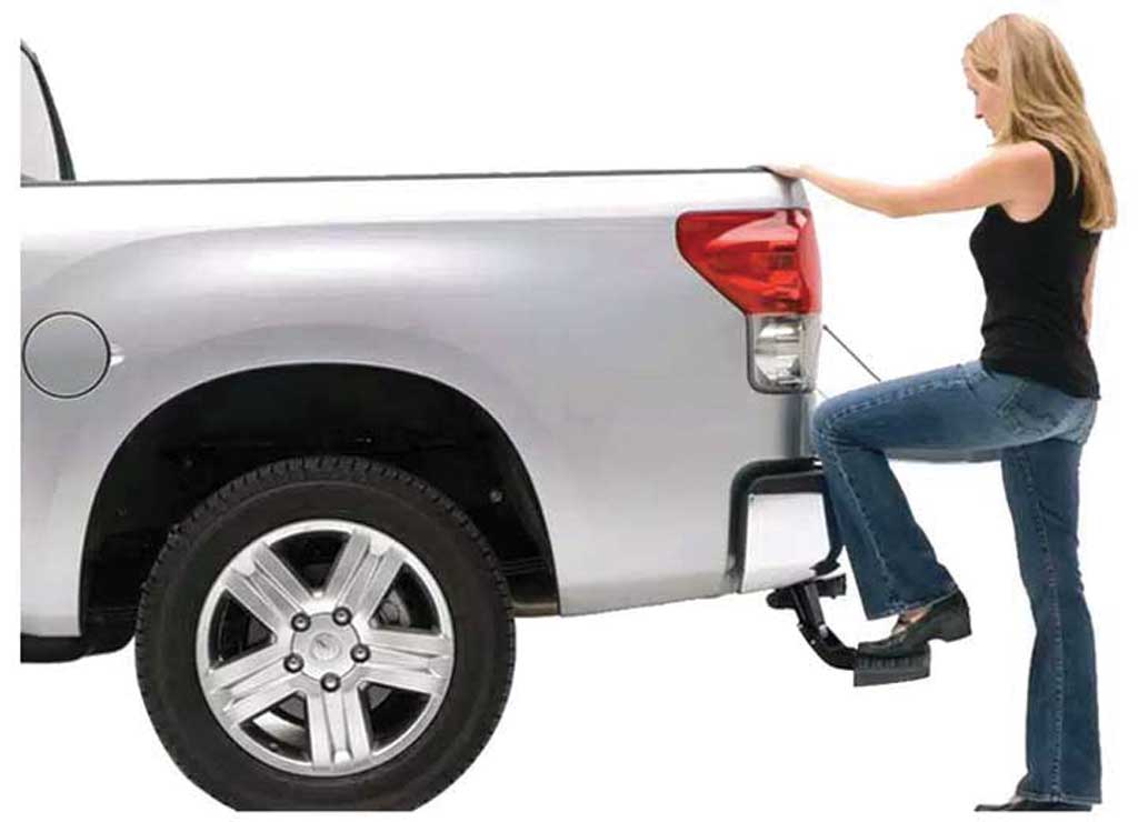 23-C F250/F350 BEDSTEP BLACK